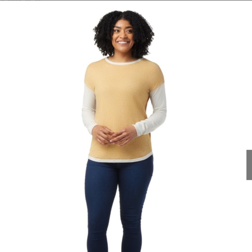 Smartwool Shadow Pine Color Block Sweater - image 1